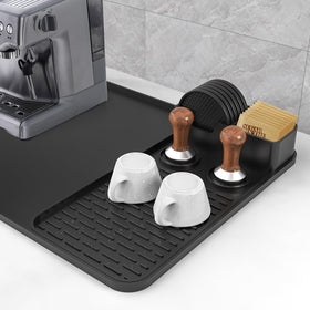 Garolue silicone coasters six-pack protect surfaces from cup rings