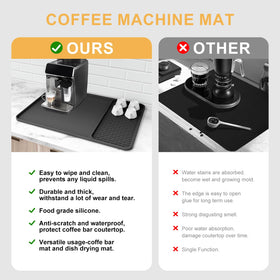 Garolue versatile mat for kitchens, bars, sinks, or pet areas.