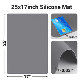 Gartful countertop protector stays put, reducing slips during daily cooking tasks.