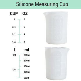 Gartful large nonstick mixing cups ideal for epoxy mixing.