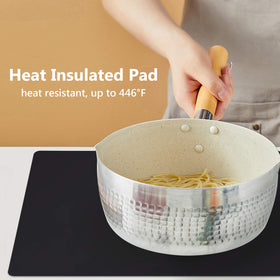 Gartful multipurpose mat doubles as pot holder and trivet