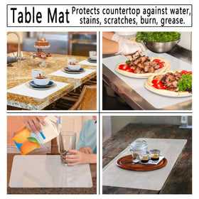 Gartful resin-mold mat keeps counters clean during jewelry casting projects.