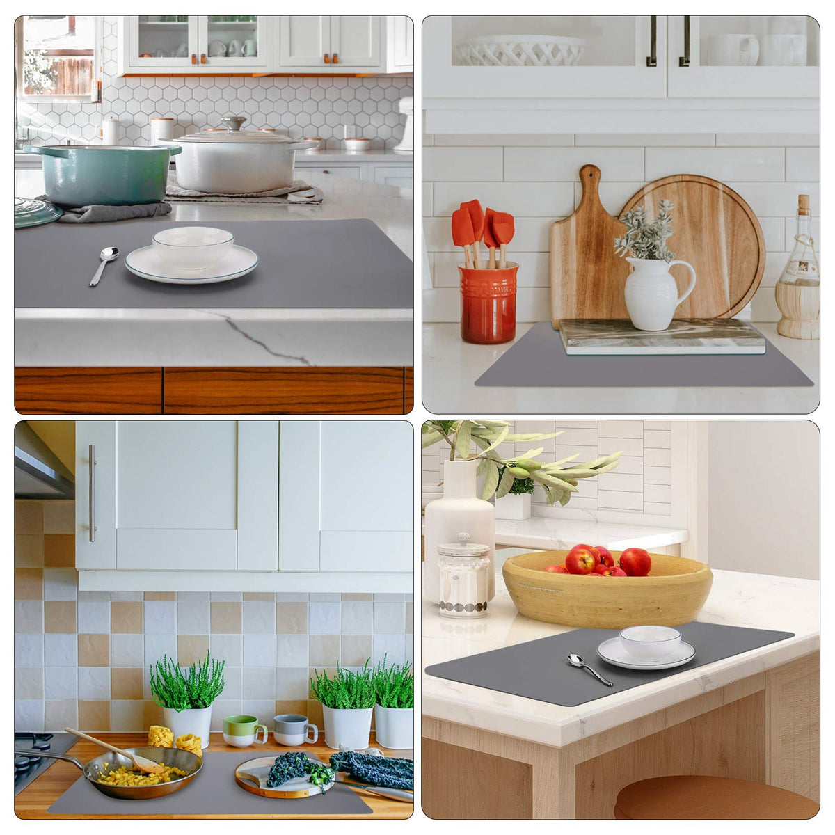 Gartful mat is easy to clean after spills
