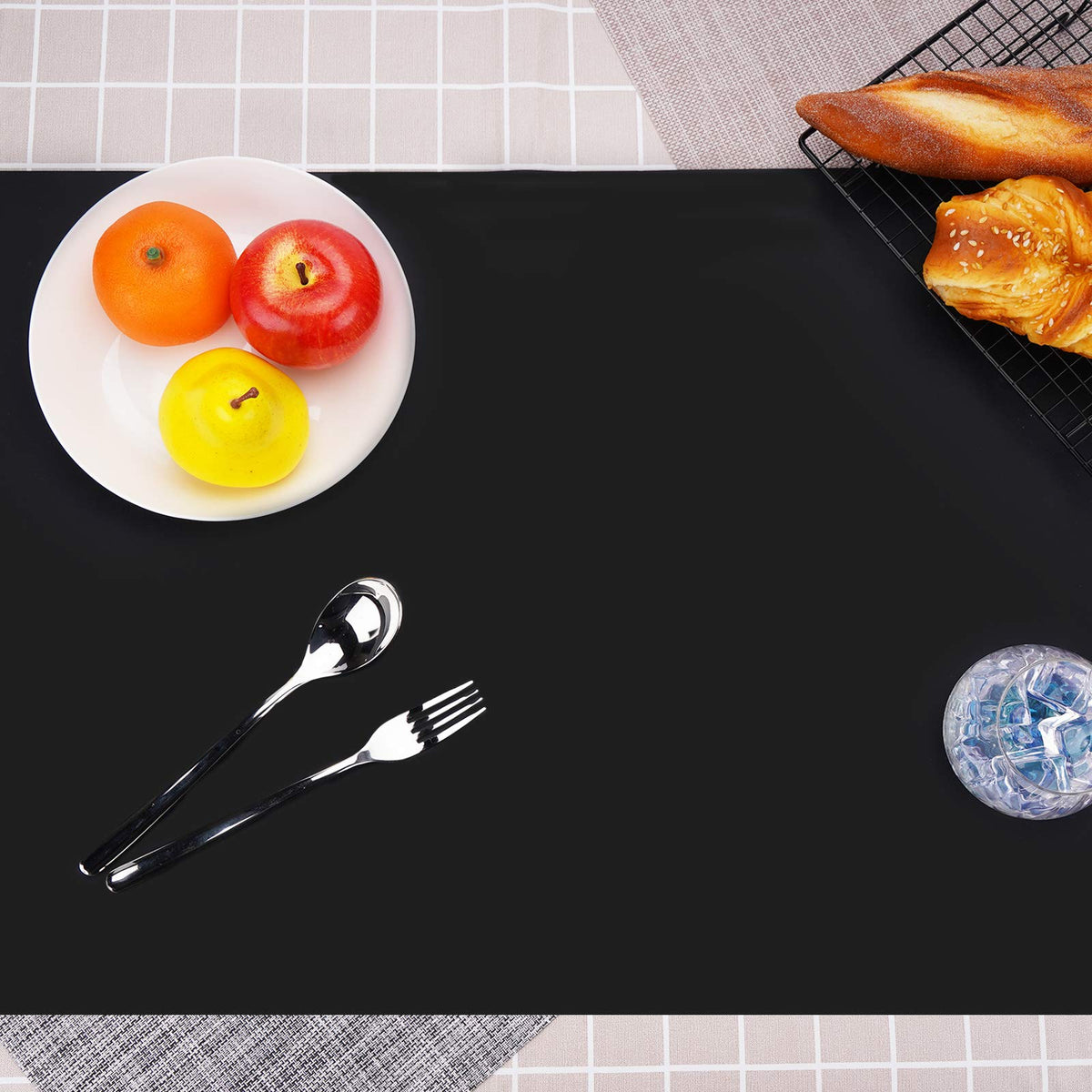 Gartful under-appliance protector mat defends counters during daily tasks.