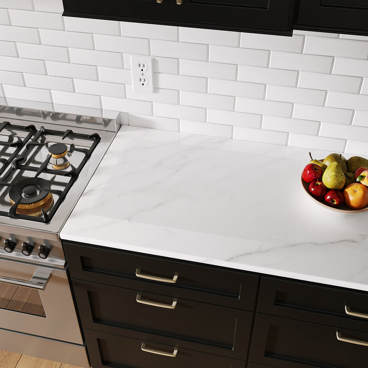 Gasare cut-to-size 25x17 silicone mats adapt to any counter space