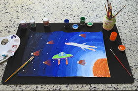 GASARÉ brand silicone mats protect busy counters from wear.