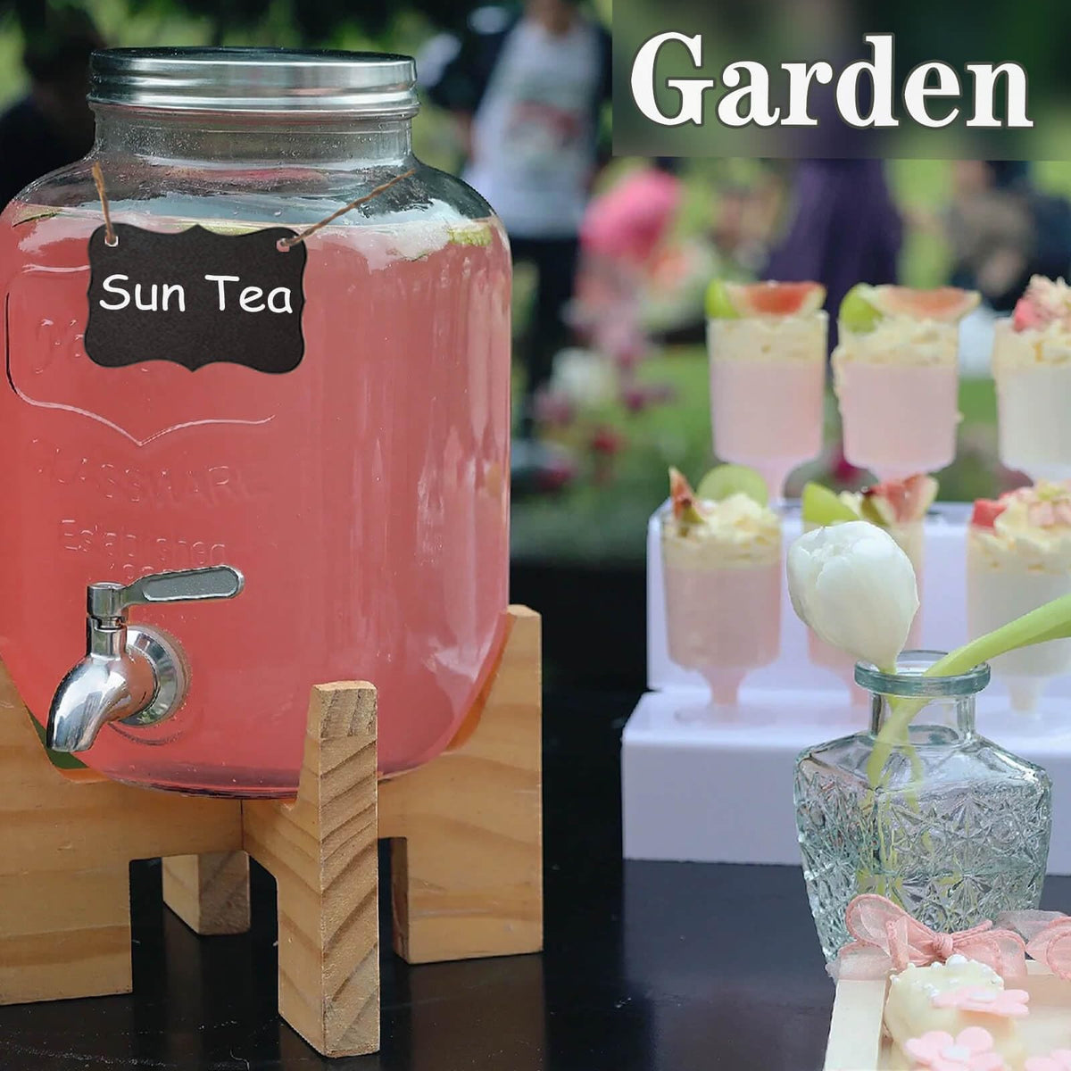 Gasgimos wide mouth fruit infuser enables easy flavor infusion in drinks.