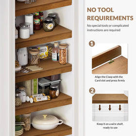 Gashell eco-friendly finish detail emphasizes durable, scratch-resistant bamboo that lasts