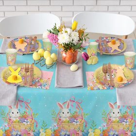 Gatherfun Easter bunny decorations add charming focal points to tables.