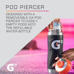 Gatorade Gx bottle compatibility with powders and tablets