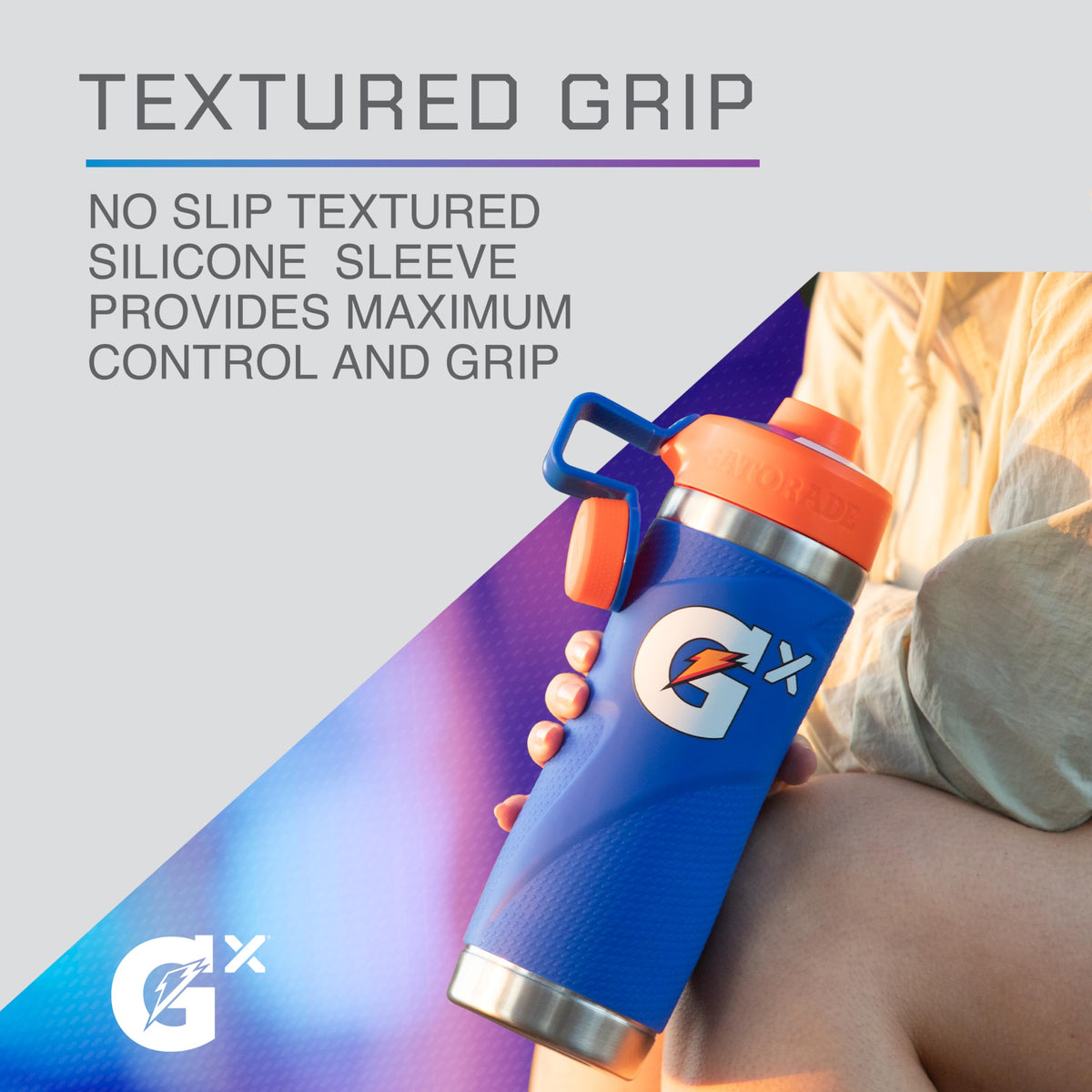 Gatorade Gx bottle reusable and eco-friendly choice
