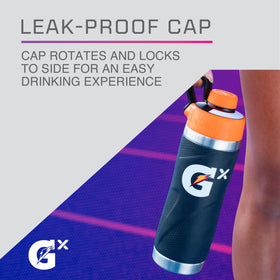 Gatorade Gx bottle ideal for workouts and games
