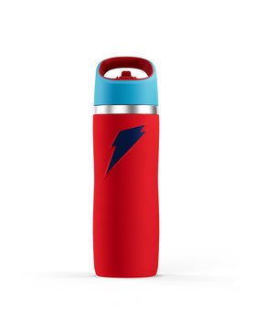 Gatorade Overtime 32oz bottle front view, dent-resistant design for daily workouts
