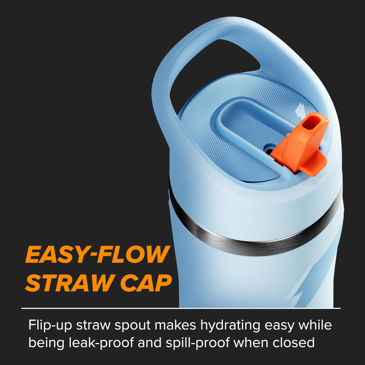 Gatorade Overtime 32oz bottle showing dent-resistant shell for tough sessions
