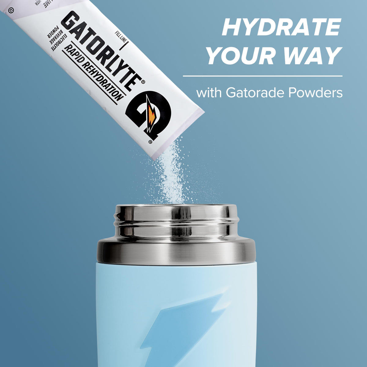 Gatorade Overtime is top rack dishwasher safe for easy cleaning