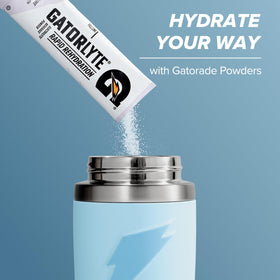 Gatorade Overtime bottle is top-rack dishwasher safe and resistant to odors.