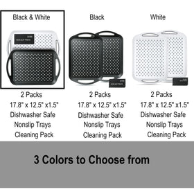 GAYIMEI set of two sturdy trays ideal for sofa, table, or travel use.