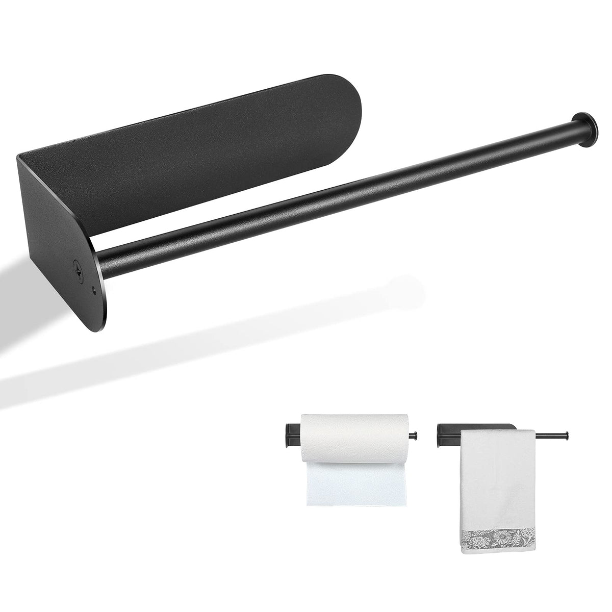 GBESTWOOW kitchen magnetic base holds towels securely on metal surfaces.