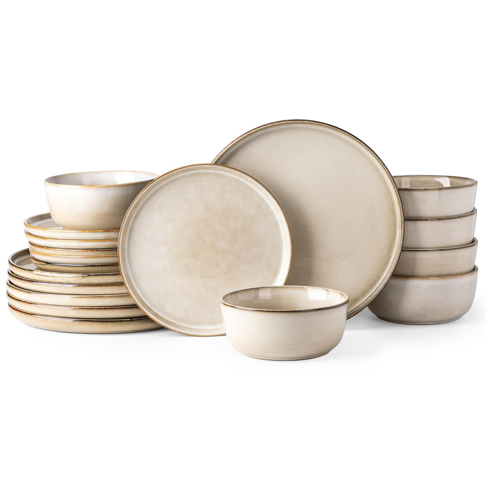 GBhome ceramic dinner plates 10.5 inches showcase durable stoneware for everyday meals