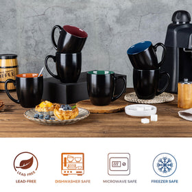 GBhome ergonomic mug with easy-grip handle for comfortable mornings
