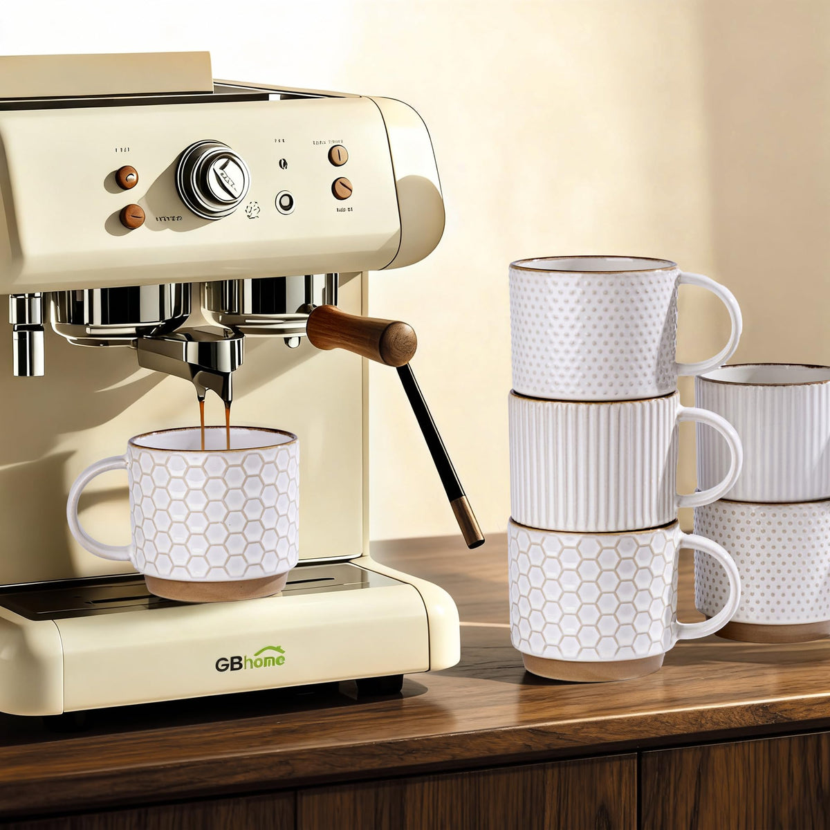 GBHOME mugs are suitable for coffee, tea, cocoa and more.