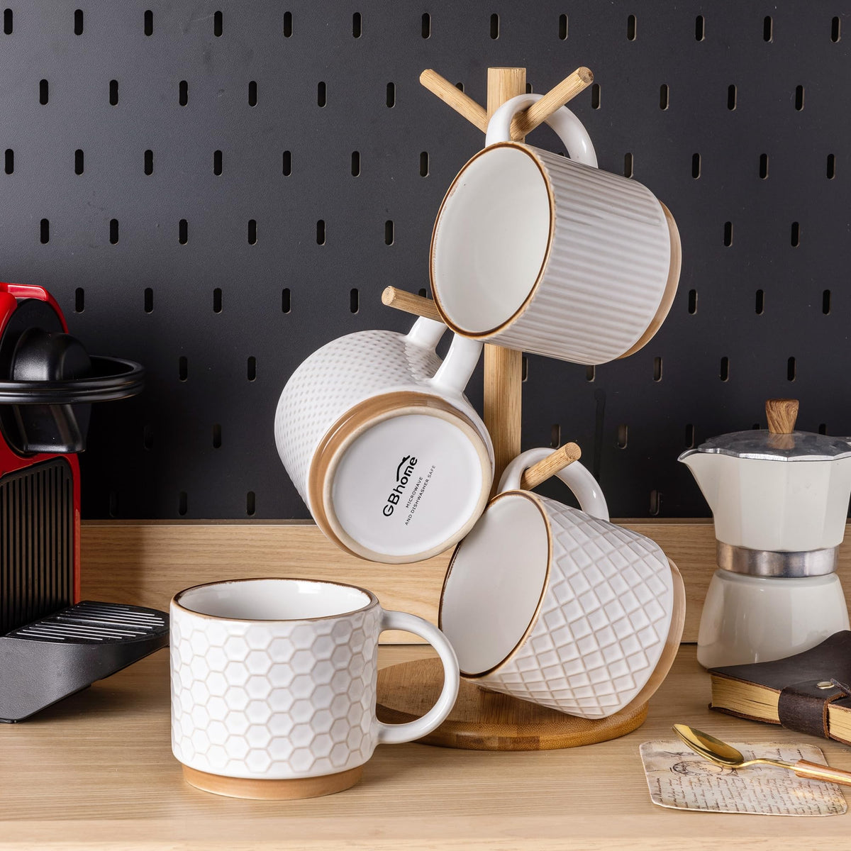 GBHOME gift-ready packaging makes it simple to gift these mugs.