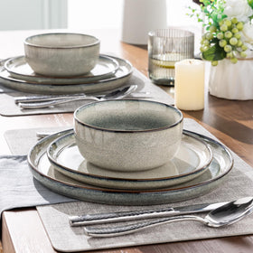 GBHOME Green Wheat scratch-resistant glaze detail demonstrating durability