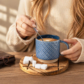 GBHOME mugs are microwave and dishwasher safe for busy mornings