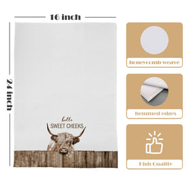 GCFET gift-ready cow towel packaging, ideal for seasonal gifting.