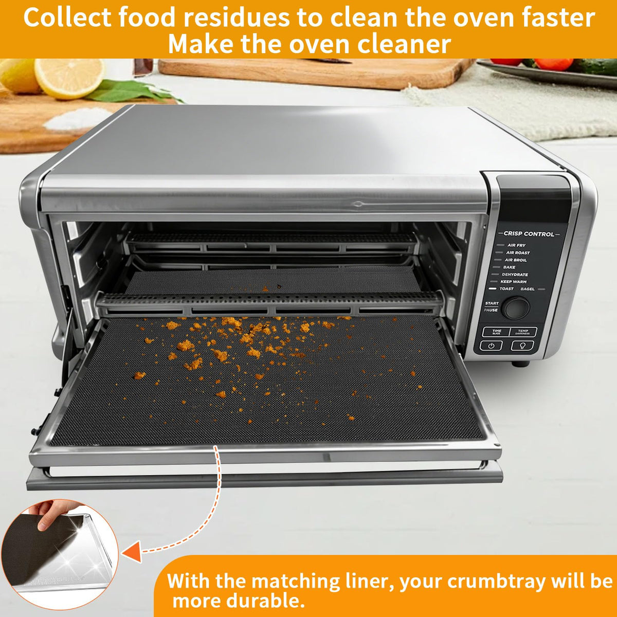 GCQFZ stainless steel tray withstands daily use and dishwasher cleaning