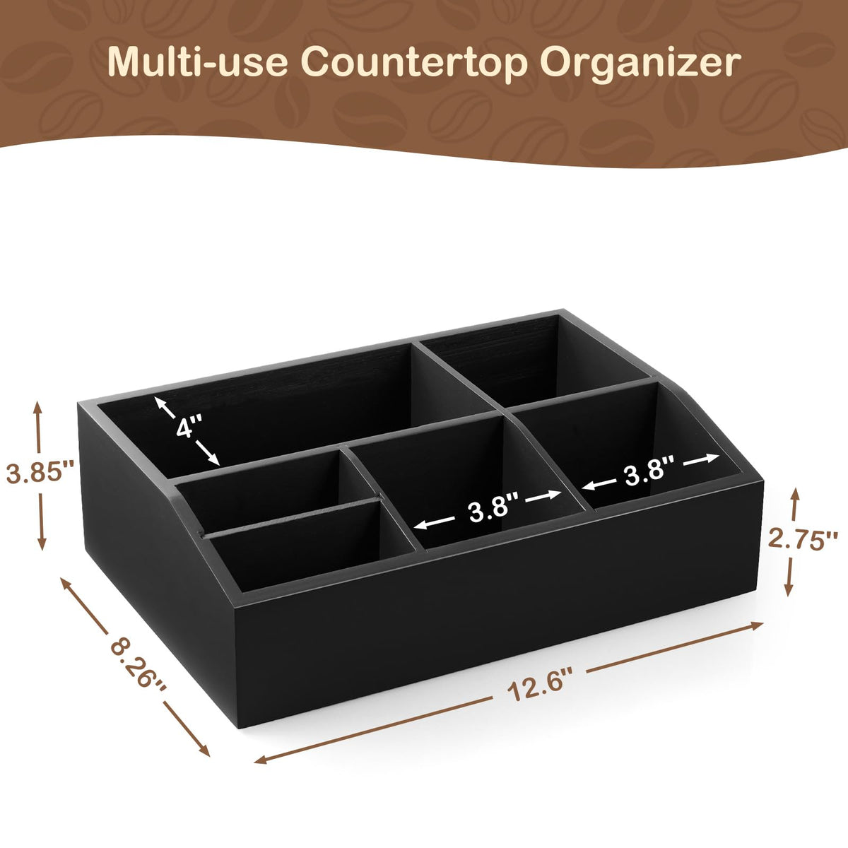 GCWSTJK countertop-ready coffee station complement for home setups