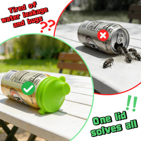 Gdabuzz silicone can lid easy to clean and dishwasher safe for busy households.