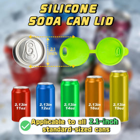 Gdabuzz soda can lid wide compatibility fits 2.1 inch cans for many drinks.