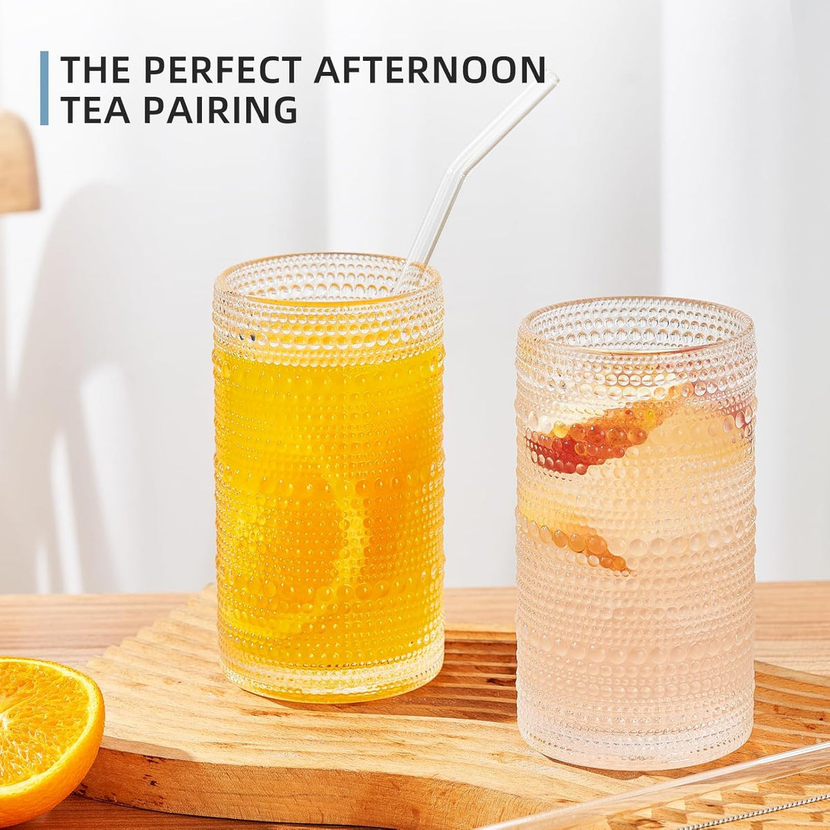 GDCCI clear tempered dishwasher-safe glass for daily use