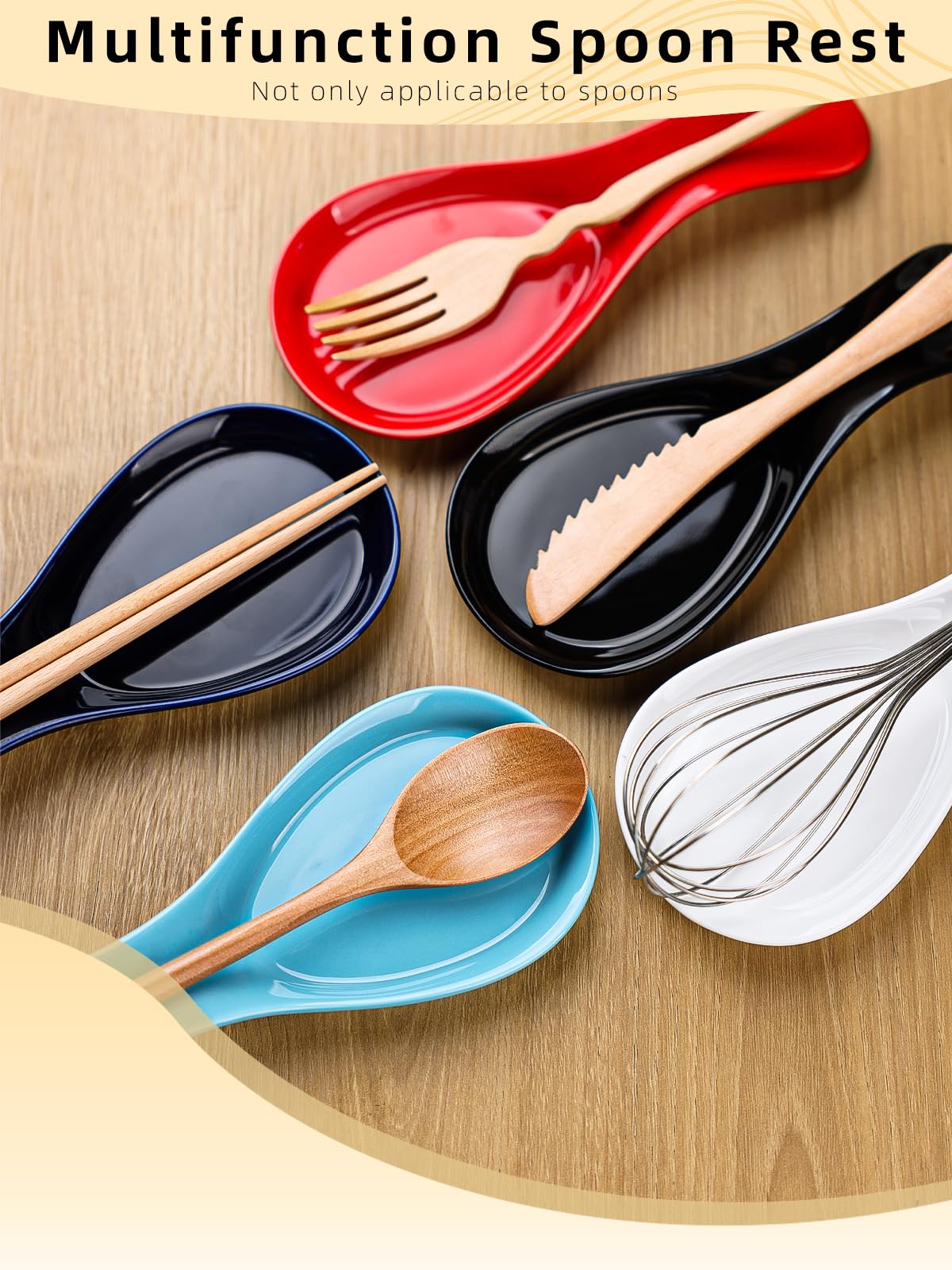 GDCZ porcelain spoon rest is dishwasher safe for easy cleaning