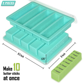 GDDGCUO mold with clear measurement lines for accurate portions.