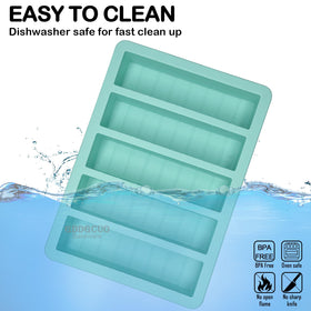 GDDGCUO silicone mold with stainless steel frame for sturdy, easy release.