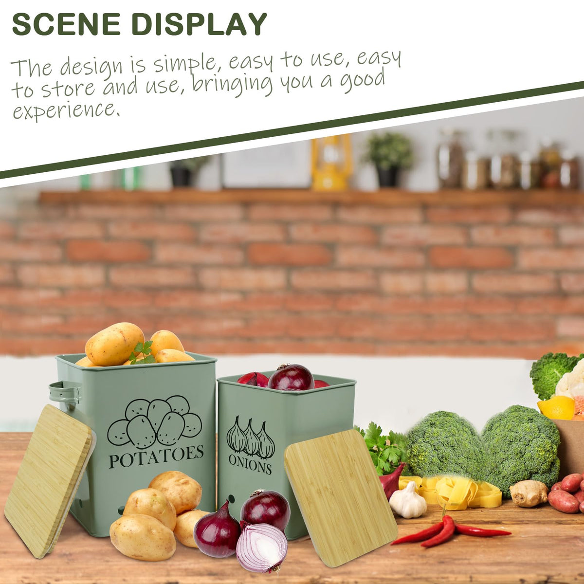 Gdfjiy tin detail with aerating holes promotes airflow for freshness