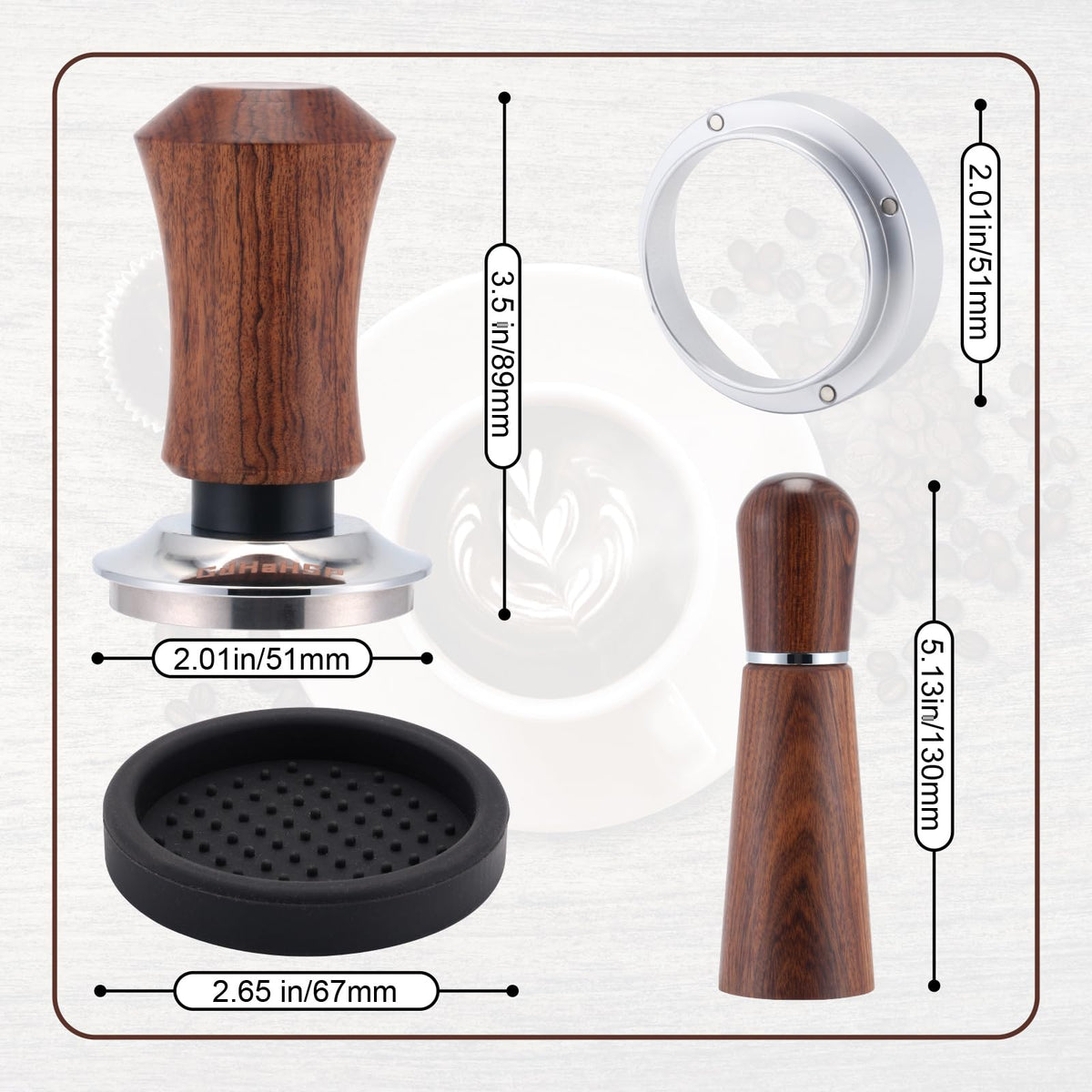 GdHaHSP espresso accessories kit includes four essential tools