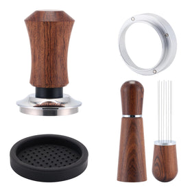 GdHaHSP espresso tamper 51mm for consistent compression and balanced flavor
