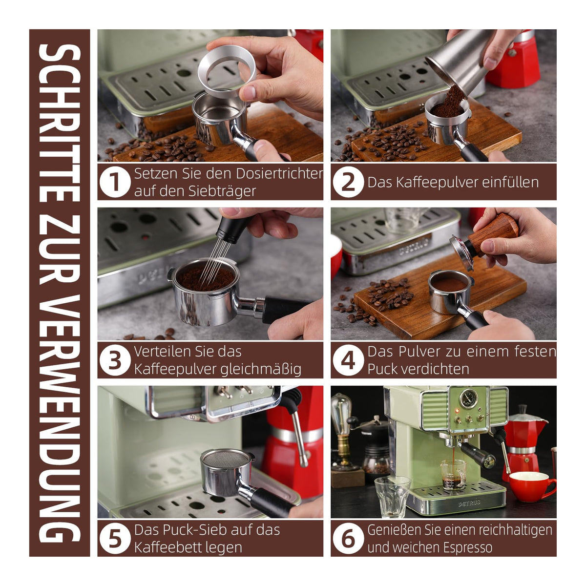 GdHaHSP magnetic dosing ring keeps funnel secured for mess-free dosing