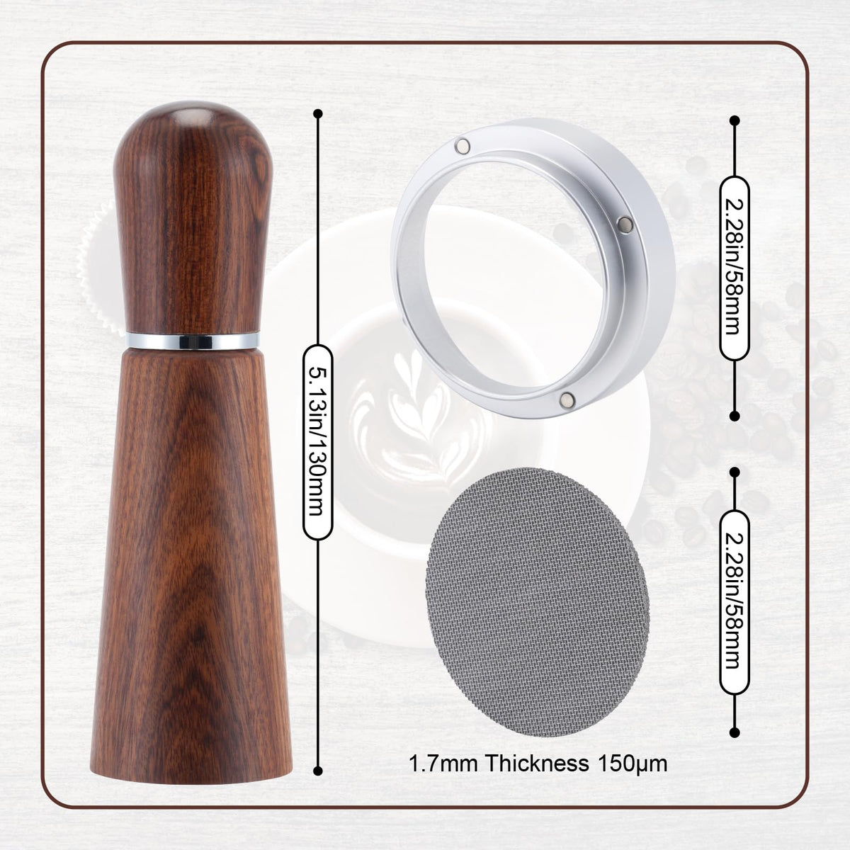 GdHaHSP needle distributor with walnut handle for adjustable setup