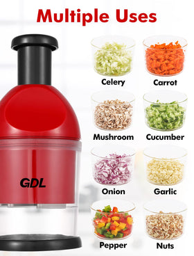 Safe operation design of the GDL Food Chopper keeps fingers safe