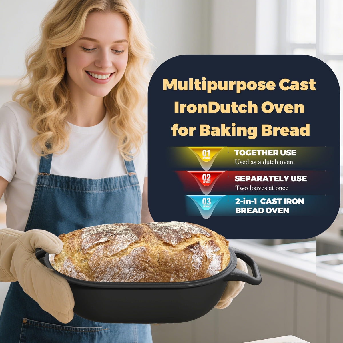 GdnWings Elegant oval silhouette elevates kitchen presentation.