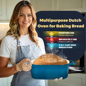 GdnWings bread oven with lid elevates table presentation.
