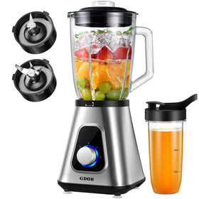 GDOR 1200W blender unit with jar for powerful home blending