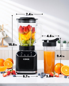 GDOR Kitchen-ready design fits on a busy countertop for everyday meals.