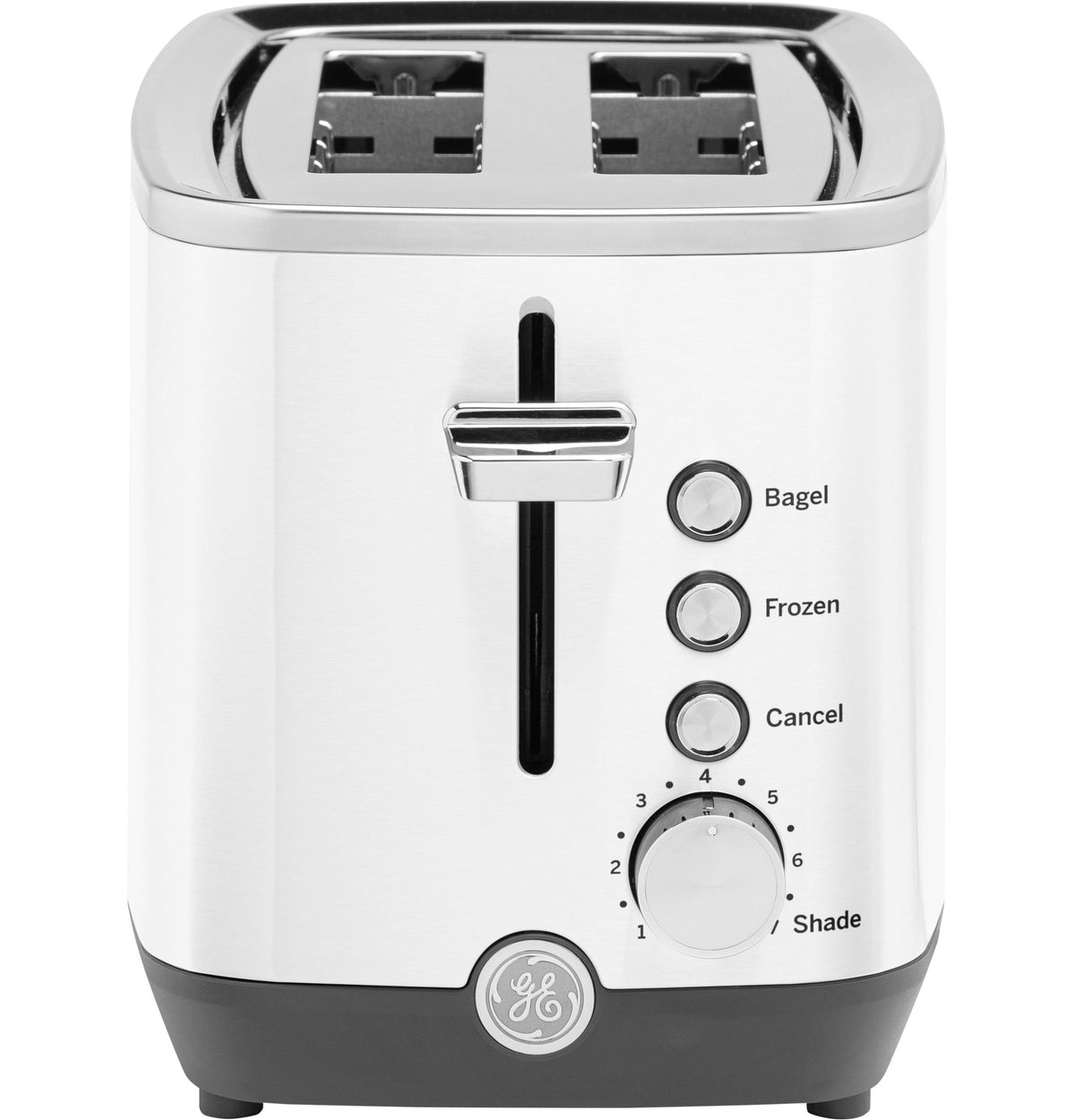 GE 2 Slice Toaster with extra-wide slots for bagels and thicker slices