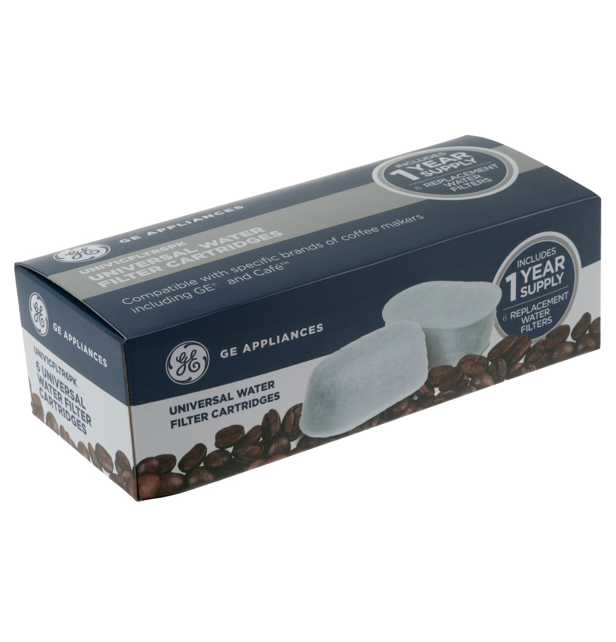 Full-year supply of six filters supports ongoing clean brewing