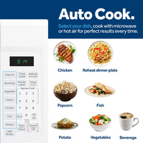GE countertop microwave compact design ideal for small kitchens